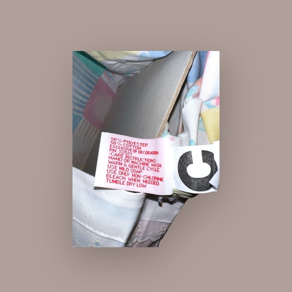 1993 Crib Set with Adorable Balloon & Teddy Bear Design - Picture 8 of 9